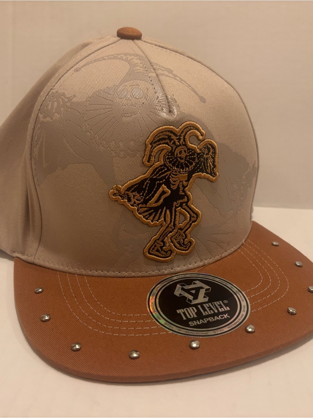Snapback Hat w/Embroidered Patch